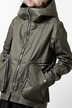 画像をギャラリービューアに読み込む, A.F ARTEFACT WR FLIGHT JACKET / COATING COTTON GABARDINE (KHAKI)