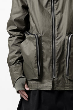 画像をギャラリービューアに読み込む, A.F ARTEFACT WR FLIGHT JACKET / COATING COTTON GABARDINE (KHAKI)