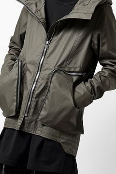 画像をギャラリービューアに読み込む, A.F ARTEFACT WR FLIGHT JACKET / COATING COTTON GABARDINE (KHAKI)