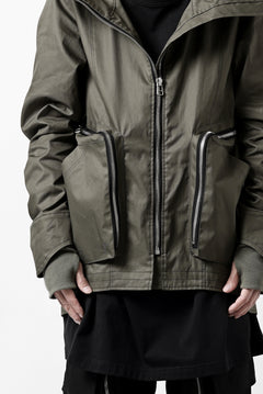 画像をギャラリービューアに読み込む, A.F ARTEFACT WR FLIGHT JACKET / COATING COTTON GABARDINE (KHAKI)
