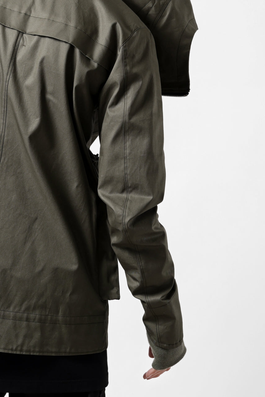 画像をギャラリービューアに読み込む, A.F ARTEFACT WR FLIGHT JACKET / COATING COTTON GABARDINE (KHAKI)