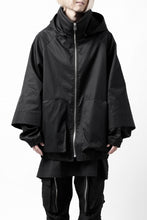 画像をギャラリービューアに読み込む, A.F ARTEFACT LAYERED WR HOODED JACKET / COATING COTTON GABARDINE (BLACK)