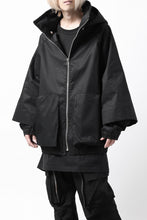 画像をギャラリービューアに読み込む, A.F ARTEFACT LAYERED WR HOODED JACKET / COATING COTTON GABARDINE (BLACK)