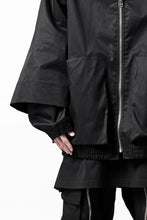 画像をギャラリービューアに読み込む, A.F ARTEFACT LAYERED WR HOODED JACKET / COATING COTTON GABARDINE (BLACK)