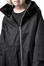 画像をギャラリービューアに読み込む, A.F ARTEFACT LAYERED WR HOODED JACKET / COATING COTTON GABARDINE (BLACK)