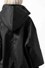 画像をギャラリービューアに読み込む, A.F ARTEFACT LAYERED WR HOODED JACKET / COATING COTTON GABARDINE (BLACK)