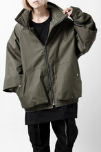 画像をギャラリービューアに読み込む, A.F ARTEFACT LAYERED WR HOODED JACKET / COATING COTTON GABARDINE (KHAKI)