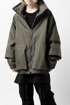 画像をギャラリービューアに読み込む, A.F ARTEFACT LAYERED WR HOODED JACKET / COATING COTTON GABARDINE (KHAKI)