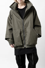 画像をギャラリービューアに読み込む, A.F ARTEFACT LAYERED WR HOODED JACKET / COATING COTTON GABARDINE (KHAKI)