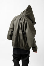 画像をギャラリービューアに読み込む, A.F ARTEFACT LAYERED WR HOODED JACKET / COATING COTTON GABARDINE (KHAKI)