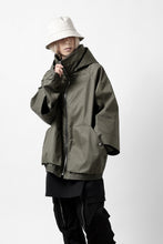 画像をギャラリービューアに読み込む, A.F ARTEFACT LAYERED WR HOODED JACKET / COATING COTTON GABARDINE (KHAKI)
