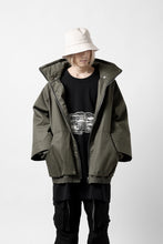 画像をギャラリービューアに読み込む, A.F ARTEFACT LAYERED WR HOODED JACKET / COATING COTTON GABARDINE (KHAKI)