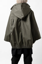 画像をギャラリービューアに読み込む, A.F ARTEFACT LAYERED WR HOODED JACKET / COATING COTTON GABARDINE (KHAKI)