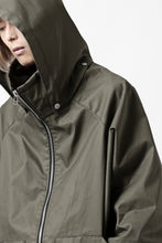 画像をギャラリービューアに読み込む, A.F ARTEFACT LAYERED WR HOODED JACKET / COATING COTTON GABARDINE (KHAKI)