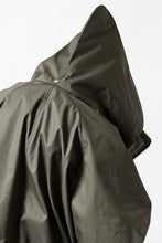 画像をギャラリービューアに読み込む, A.F ARTEFACT LAYERED WR HOODED JACKET / COATING COTTON GABARDINE (KHAKI)