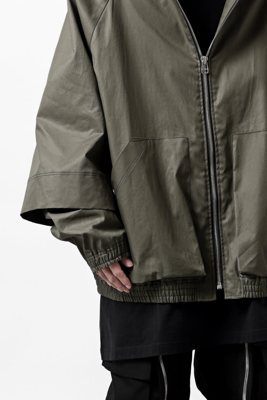 画像をギャラリービューアに読み込む, A.F ARTEFACT LAYERED WR HOODED JACKET / COATING COTTON GABARDINE (KHAKI)