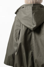 画像をギャラリービューアに読み込む, A.F ARTEFACT LAYERED WR HOODED JACKET / COATING COTTON GABARDINE (KHAKI)