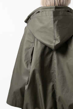 画像をギャラリービューアに読み込む, A.F ARTEFACT LAYERED WR HOODED JACKET / COATING COTTON GABARDINE (KHAKI)