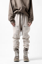 画像をギャラリービューアに読み込む, A.F ARTEFACT ZIPPER SARROUEL LONG PANTS / COTTON TWILL (IVORY)