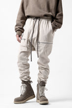 画像をギャラリービューアに読み込む, A.F ARTEFACT ZIPPER SARROUEL LONG PANTS / COTTON TWILL (IVORY)
