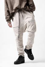 画像をギャラリービューアに読み込む, A.F ARTEFACT ZIPPER SARROUEL LONG PANTS / COTTON TWILL (IVORY)