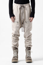 画像をギャラリービューアに読み込む, A.F ARTEFACT ZIPPER SARROUEL LONG PANTS / COTTON TWILL (IVORY)