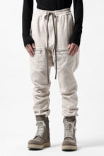 画像をギャラリービューアに読み込む, A.F ARTEFACT ZIPPER SARROUEL LONG PANTS / COTTON TWILL (IVORY)