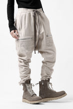 画像をギャラリービューアに読み込む, A.F ARTEFACT ZIPPER SARROUEL LONG PANTS / COTTON TWILL (IVORY)