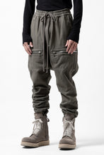 画像をギャラリービューアに読み込む, A.F ARTEFACT ZIPPER SARROUEL LONG PANTS / COTTON TWILL (KHAKI)
