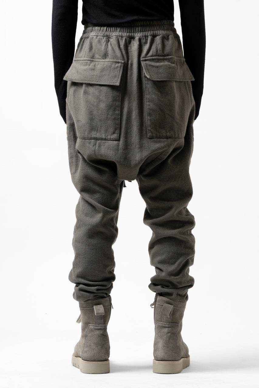画像をギャラリービューアに読み込む, A.F ARTEFACT ZIPPER SARROUEL LONG PANTS / COTTON TWILL (KHAKI)