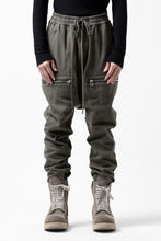 画像をギャラリービューアに読み込む, A.F ARTEFACT ZIPPER SARROUEL LONG PANTS / COTTON TWILL (KHAKI)