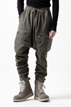 画像をギャラリービューアに読み込む, A.F ARTEFACT ZIPPER SARROUEL LONG PANTS / COTTON TWILL (KHAKI)