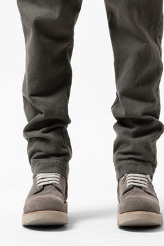 画像をギャラリービューアに読み込む, A.F ARTEFACT ZIPPER SARROUEL LONG PANTS / COTTON TWILL (KHAKI)