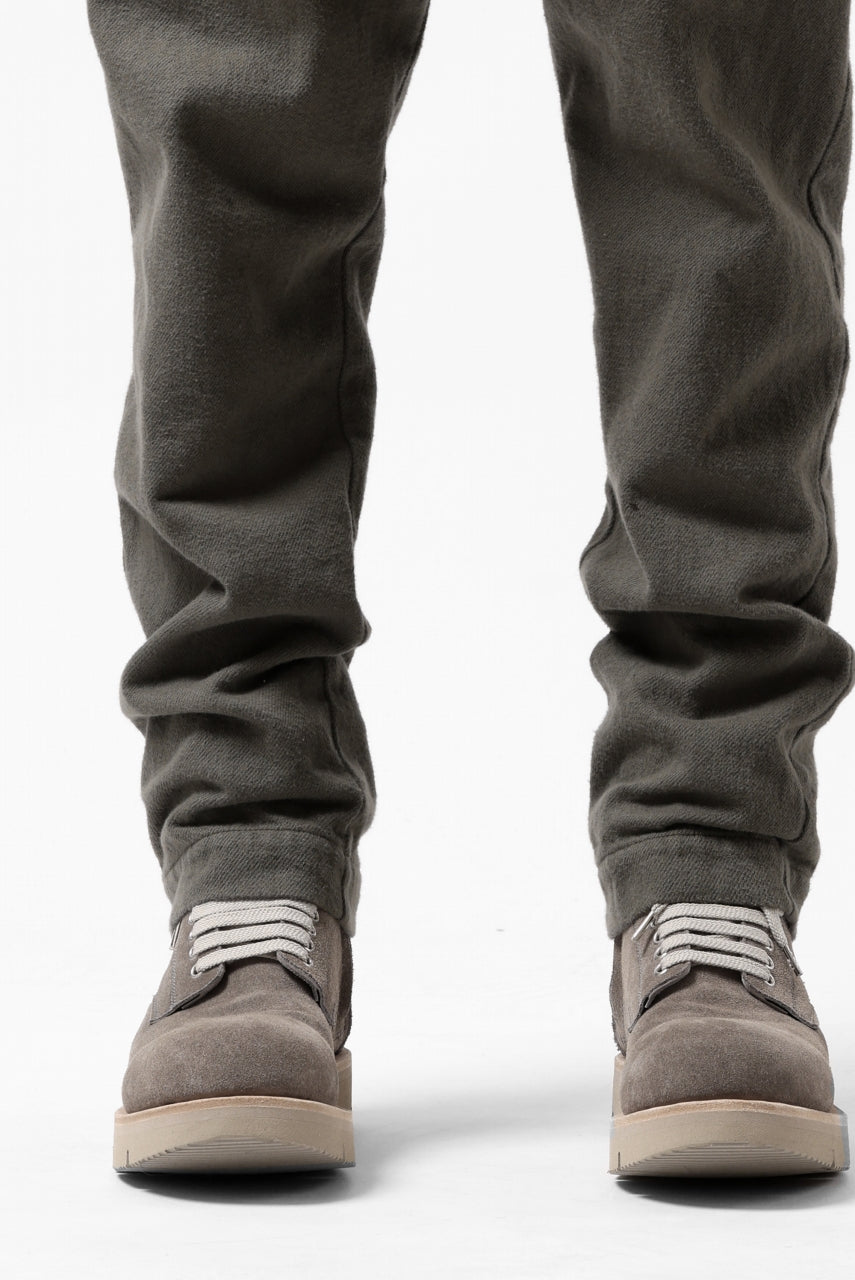 画像をギャラリービューアに読み込む, A.F ARTEFACT ZIPPER SARROUEL LONG PANTS / COTTON TWILL (KHAKI)