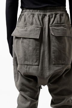 画像をギャラリービューアに読み込む, A.F ARTEFACT ZIPPER SARROUEL LONG PANTS / COTTON TWILL (KHAKI)