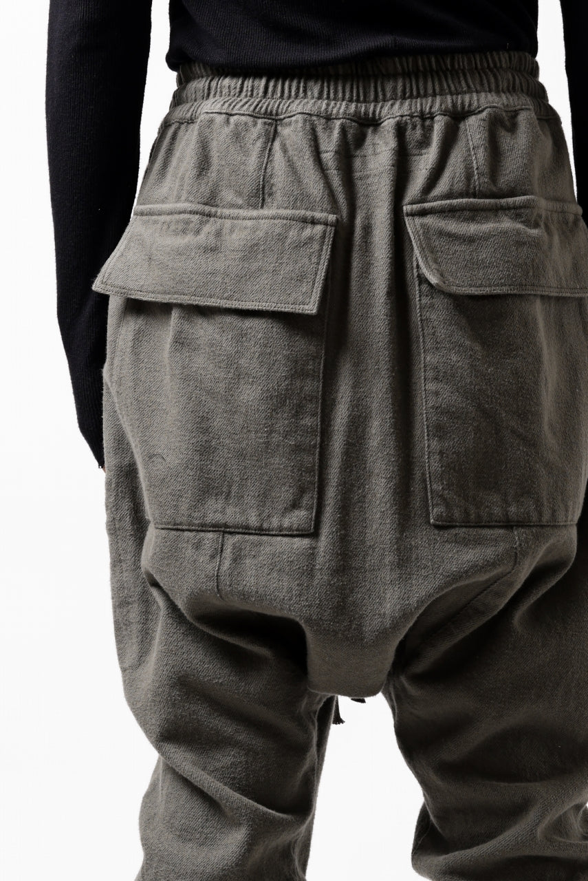 画像をギャラリービューアに読み込む, A.F ARTEFACT ZIPPER SARROUEL LONG PANTS / COTTON TWILL (KHAKI)