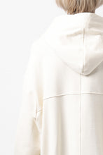 Load image into Gallery viewer, A.F ARTEFACT DOLMAN ZIP HOODIE PARKA / COTTON SWEAT (BLACK)