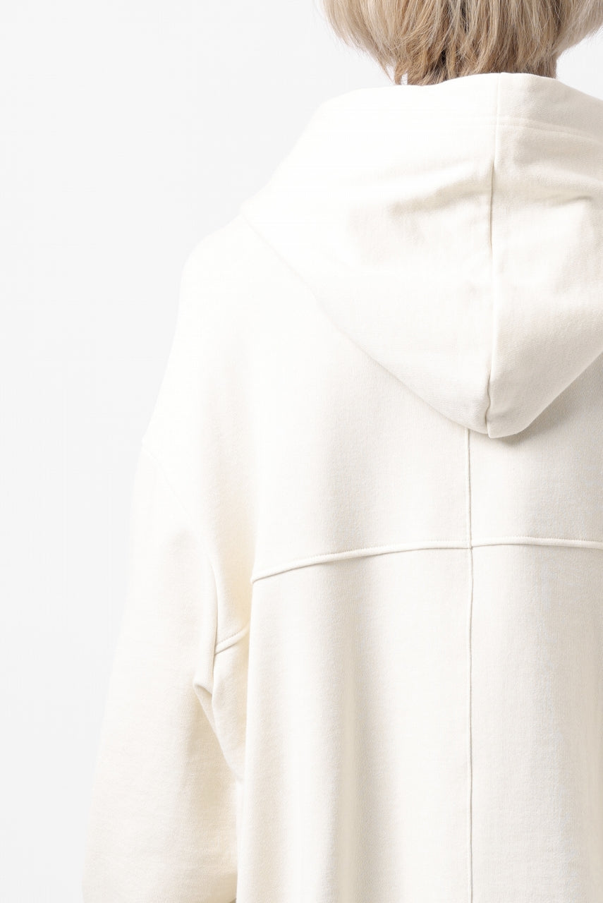 Load image into Gallery viewer, A.F ARTEFACT DOLMAN ZIP HOODIE PARKA / COTTON SWEAT (BLACK)