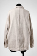 画像をギャラリービューアに読み込む, A.F ARTEFACT SNAPPED OVER SHIRT / COTTON TWILL (IVORY)