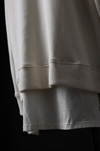 画像をギャラリービューアに読み込む, A.F ARTEFACT LAYERED ZIP PULLOVER / COTTON KNIT+JERSEY (IVORY)