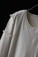 画像をギャラリービューアに読み込む, A.F ARTEFACT LAYERED ZIP PULLOVER / COTTON KNIT+JERSEY (IVORY)