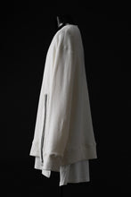 画像をギャラリービューアに読み込む, A.F ARTEFACT LAYERED ZIP PULLOVER / COTTON KNIT+JERSEY (IVORY)