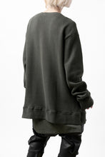 画像をギャラリービューアに読み込む, A.F ARTEFACT LAYERED ZIP PULLOVER / COTTON KNIT+JERSEY (KHAKI)