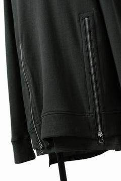 画像をギャラリービューアに読み込む, A.F ARTEFACT LAYERED ZIP PULLOVER / COTTON KNIT+JERSEY (KHAKI)