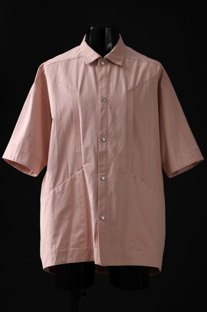 画像をギャラリービューアに読み込む, A.F ARTEFACT H/S COVER-ALL SHIRT (PINK)
