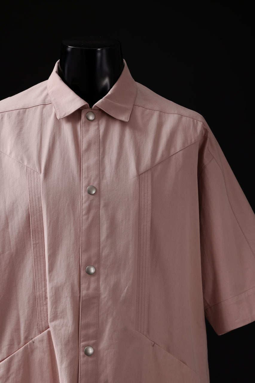 画像をギャラリービューアに読み込む, A.F ARTEFACT H/S COVER-ALL SHIRT (PINK)
