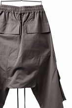 画像をギャラリービューアに読み込む, A.F ARTEFACT FRONT ZIP CARGO SARROUEL EASY PANTS (GREY)