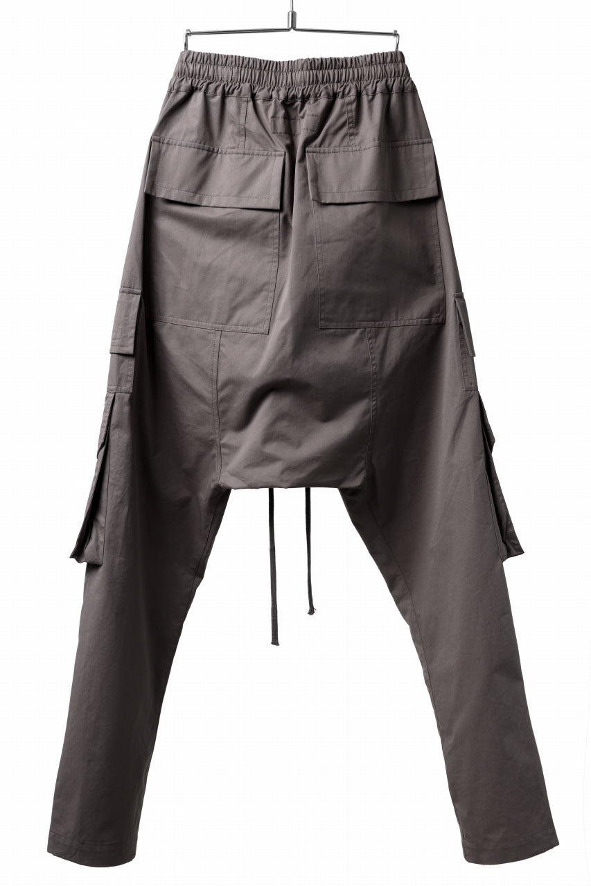 画像をギャラリービューアに読み込む, A.F ARTEFACT FRONT ZIP CARGO SARROUEL EASY PANTS (GREY)