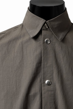 画像をギャラリービューアに読み込む, A.F ARTEFACT SNAPPED COCOON SHIRT (KHAKI)