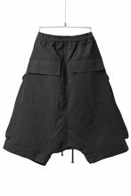 画像をギャラリービューアに読み込む, A.F ARTEFACT RADICAL-ZIP MILITARY SARROUEL SHORTS (BLACK)